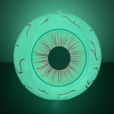 Inflatable And Luminous Halloween Ball Pumpkin Eyes Ghosts And Little Devils