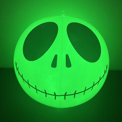 Inflatable And Luminous Halloween Ball Pumpkin Eyes Ghosts And Little Devils
