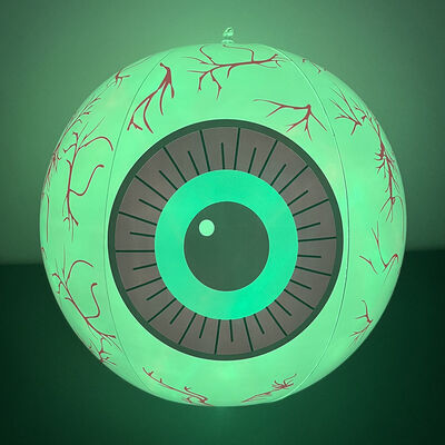 Inflatable And Luminous Halloween Ball Pumpkin Eyes Ghosts And Little Devils
