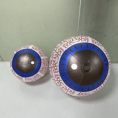Inflatable And Luminous Halloween Ball Pumpkin Eyes Ghosts And Little Devils