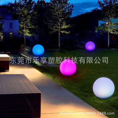 PVC Inflatable LED Light-Emitting Balls 16-Color Swimming Pool Lights 20-200CM Advertising Light-Emitting Balls