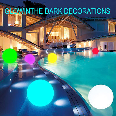 PVC Inflatable LED Light-Emitting Balls 16-Color Swimming Pool Lights 20-200CM Advertising Light-Emitting Balls
