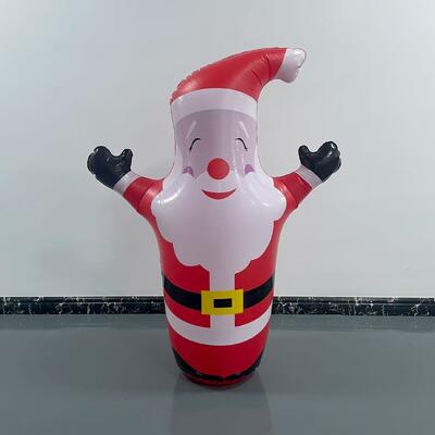PVC Inflatable Christmas Solar Term Model, Santa Claus, Christmas Snowman LED Illuminated Untoppleable Figure