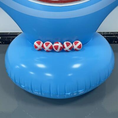 Inflatable Unicorn Throwing Game Target Sticky Darts Outdoor Garden Swimming Pool Children'S Funny Toys