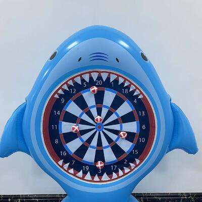 Inflatable Unicorn Throwing Game Target Sticky Darts Outdoor Garden Swimming Pool Children'S Funny Toys