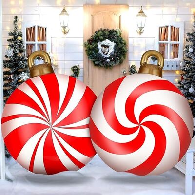Inflatable Holiday Sphere Non-toxic PVC Christmas Air-Filled Globe