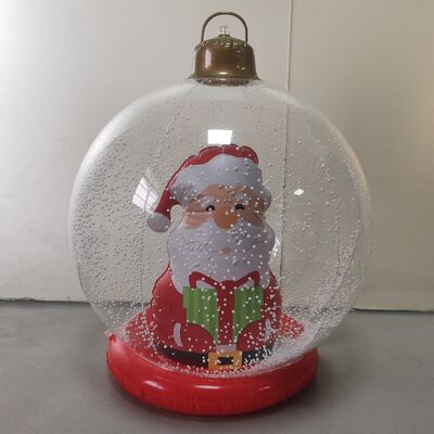 Easy To Store Deflates For Compact Storage Inflatable Christmas Ball Lightweight For Events