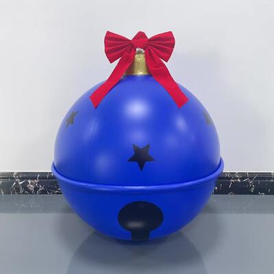 Christmas-themed PVC inflatable Christmas tree, Christmas ball, bow, bell ball, hanging decoration, holiday party, outdoor courtyard scene