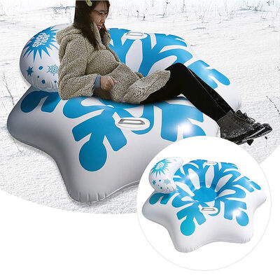Compact And Easy To Store Inflated Ski Donut Suitable for All Snow Conditions