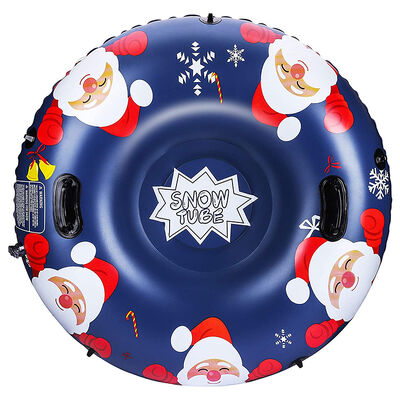 Safety First Inflatable Ski Ring with Handles And Safety Valves Electric Pump Inflation Method Compact And Easy To Store