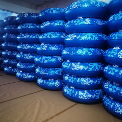 31-60 Inches Inflatable Ski Ring with Safety Features Handles And Safety Valves Weight Capacity 150 Lbs