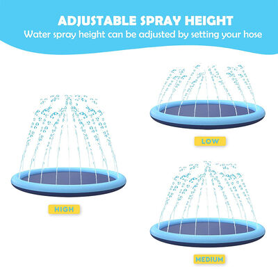 Summer Outdoor Children'S Pet Water Spray Toys Anti-Slip 40-69 Inches Summer Activity Fountain Toys