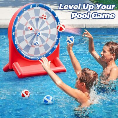 PVC inflatable throwing toys, swimming pool party throwing games, sticky fun props, children's exercise throwing toys