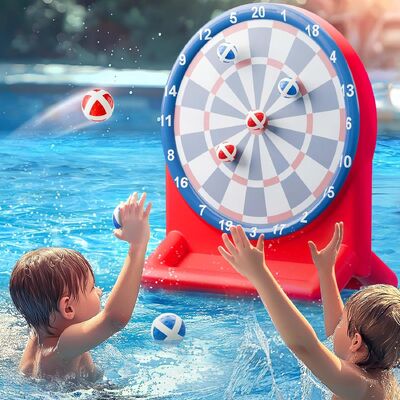 PVC inflatable throwing toys, swimming pool party throwing games, sticky fun props, children's exercise throwing toys