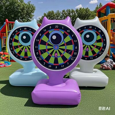 Inflatable Children'S Throwing Targets PVC Elf Targets Inflatable Portable Storage