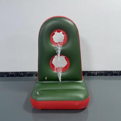 Inflatable Children'S Throwing Toys PVC Inflatable Rugby Throwing Base Pitching And Scoring Props