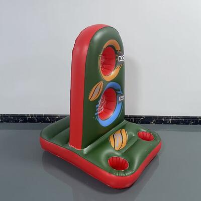 Inflatable Children'S Throwing Toys PVC Inflatable Rugby Throwing Base Pitching And Scoring Props
