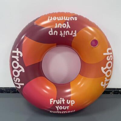 Large 120CM inflatable swimming ring, PVC inflatable leisure swimming pool float ring, party water lounge chair