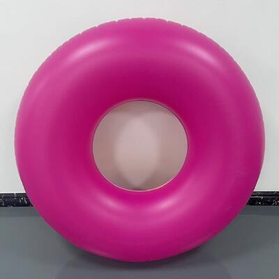 Large 120CM inflatable swimming ring, PVC inflatable leisure swimming pool float ring, party water lounge chair
