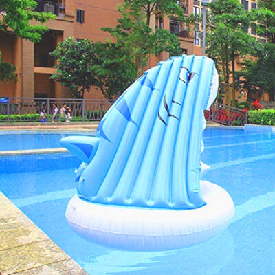 Inflatable Children'S Swimming Rings For 3-8 Years Old Outdoor Pool Sun Protection Sheds