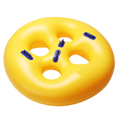 Water Park 4-Person Thickened Swimming Rings Multi-Person Rafting Party Water Surface Multiplayer Game Props