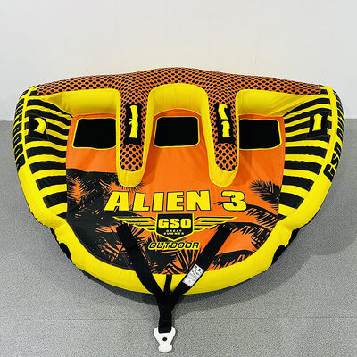 Red Speedboat inflatable towing built to support maximum load from 300 Kg to 800 Kg ensuring and safe towing performance