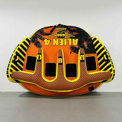 Red Speedboat inflatable towing built to support maximum load from 300 Kg to 800 Kg ensuring and safe towing performance