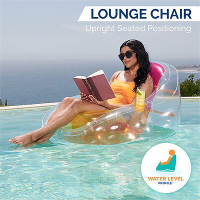 Outdoor Swimming Pool Water Inflatable Float PVC For  Single Person