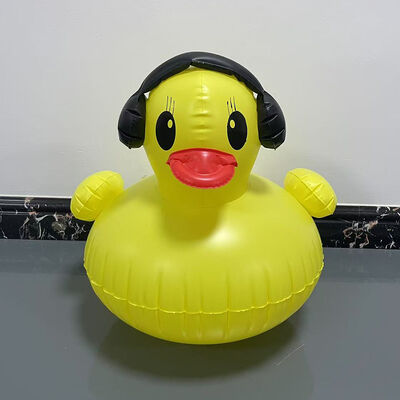 PVC Inflatable Luminous Balloons Indoor And Outdoor Solar Luminous Little Yellow Duck