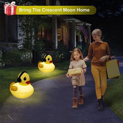 PVC Inflatable Luminous Balloons Indoor And Outdoor Solar Luminous Little Yellow Duck