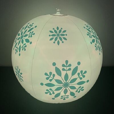 Durable PVC Inflatable Water Ball Offering 48 Hours Continuous Battery Life Great for Water Parks and Leisure Facilities