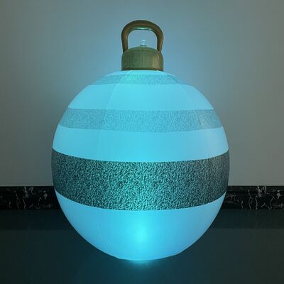 Durable PVC Inflatable Decorative Balls Inflatable Luminous Christmas Balls, Non-Toxic And Child-Safe Materials
