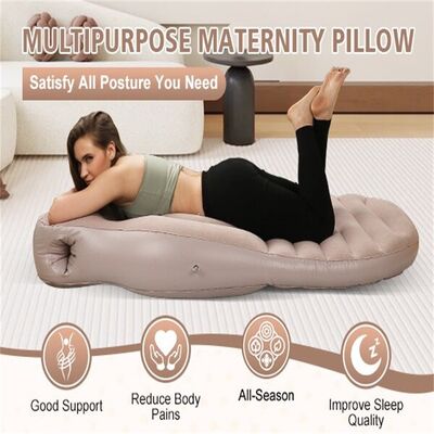 Inflatable Pregnancy Pillow Yoga Mat For Pregnant Women Inflatable Mat Mattress Pregnancy Maternity Body Bed Pillow Sleeping Mat