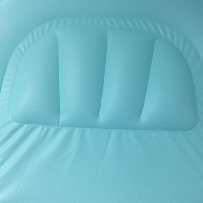 nflatable Adult Bathtub with Wireless Electric Air Pump for Hot Water Bath Ice Bath Blue / Orange