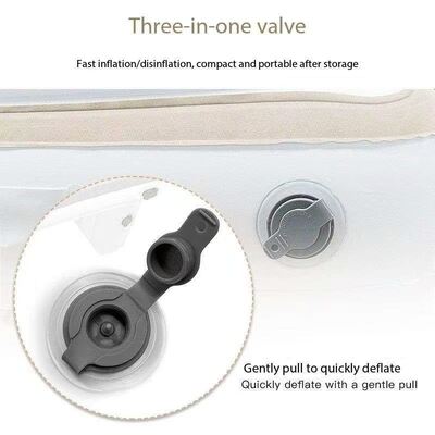 Car Air Inflatable Travel Mattress Bed Universal for Back Seat Multi functional Sofa Pillow Outdoor Camping Mat Cushion