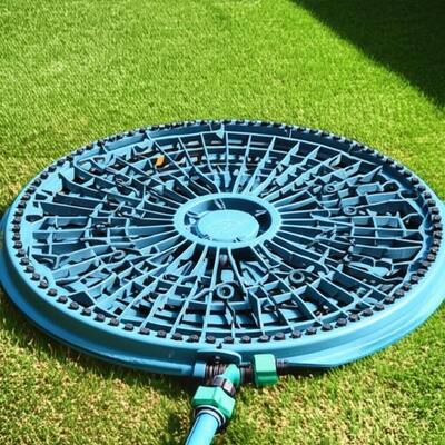 Easy To Clean Round Spray Sprinkler Mat Watering Equipment Suitable For Gardens Lawns And Commercial Landscaping Projects