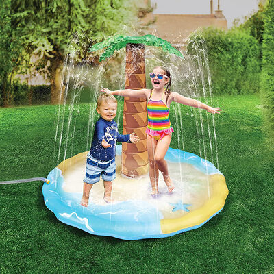 Children's pet water spray pad - Summer water toy - Coconut-shaped water sprinkler toy - Outdoor game water pool