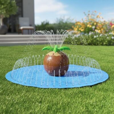 Children's pet water spray pad - Summer water toy - Coconut-shaped water sprinkler toy - Outdoor game water pool
