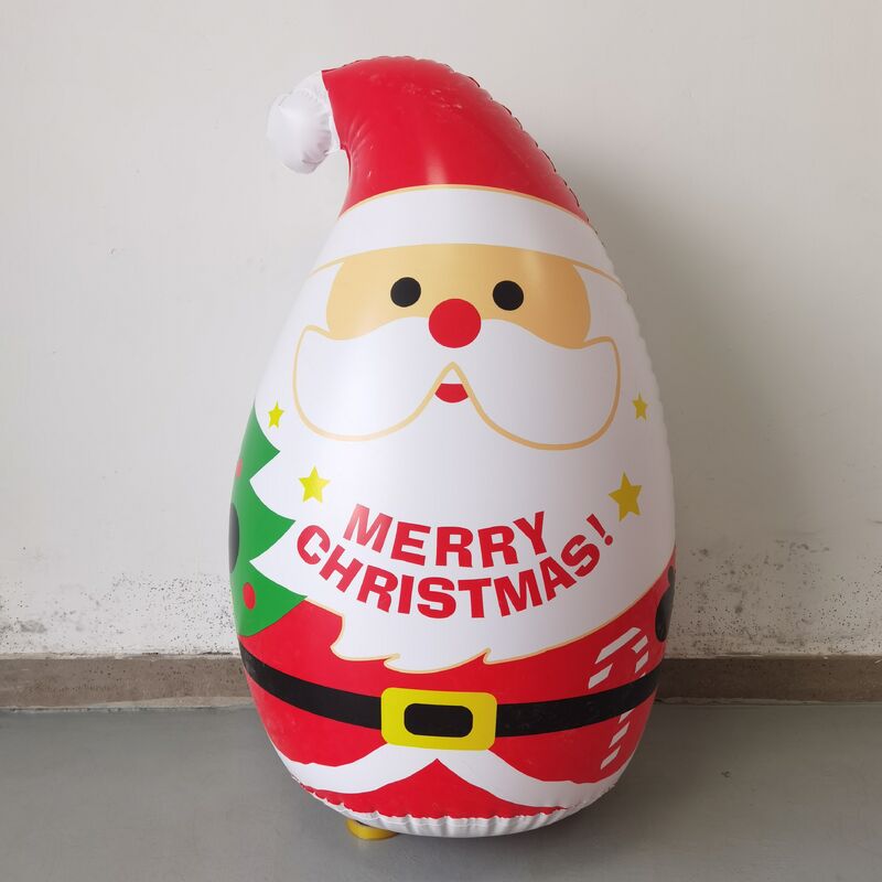 PVC Inflatable Christmas Solar Term Model, Santa Claus, Christmas Snowman LED Illuminated Untoppleable Figure