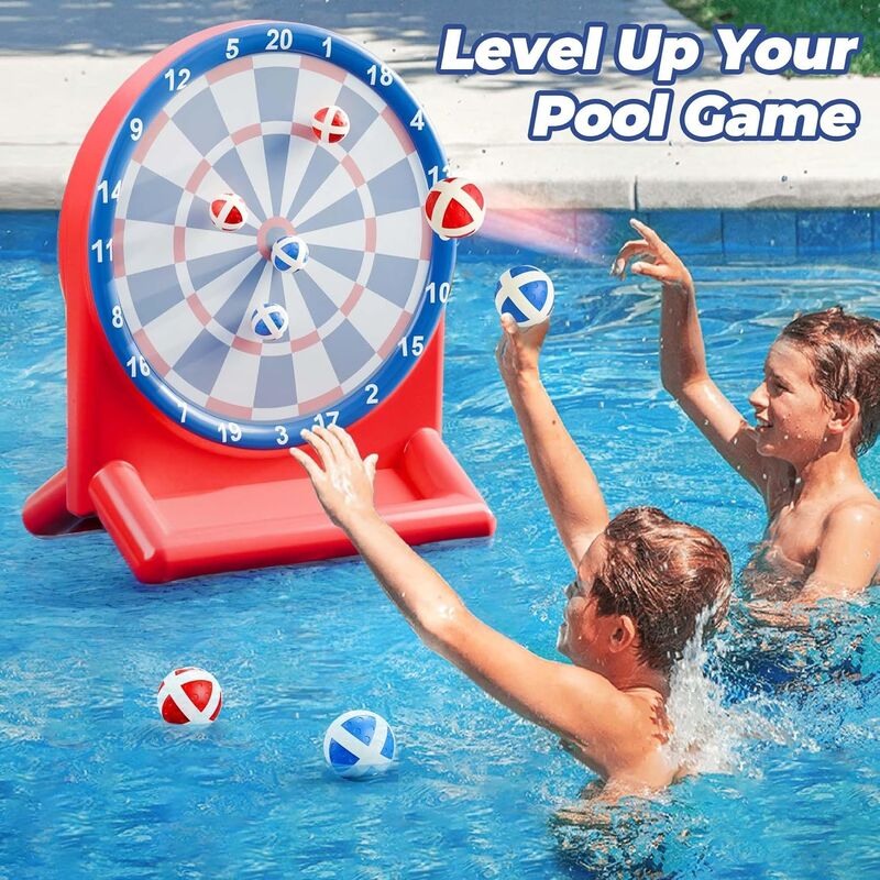 PVC inflatable throwing toys, swimming pool party throwing games, sticky fun props, children's exercise throwing toys