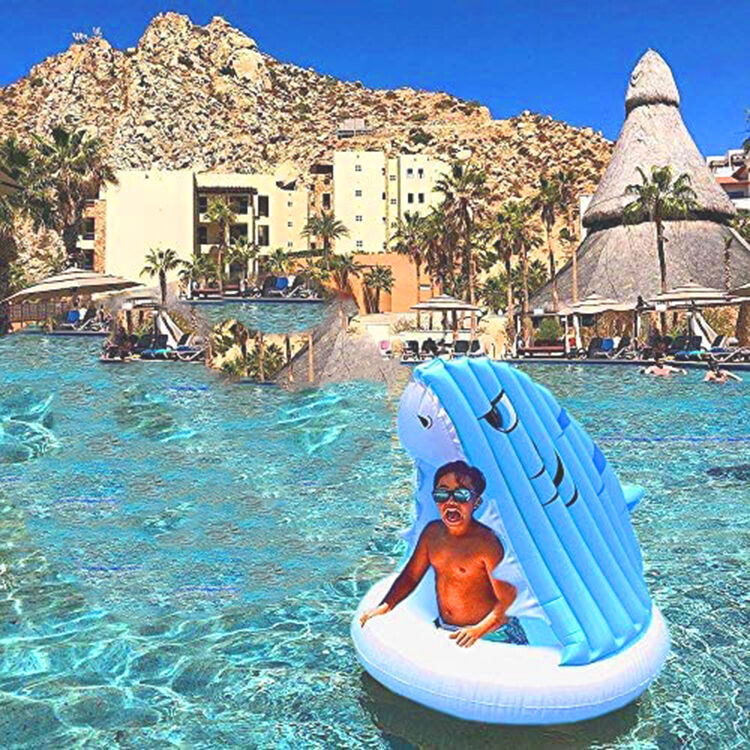 Inflatable Children'S Swimming Rings For 3-8 Years Old Outdoor Pool Sun Protection Sheds