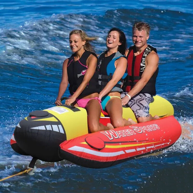 Speedboat inflatable towing flying fish Inflatable three-person and two-person banana boat water surfing roller towing sofa
