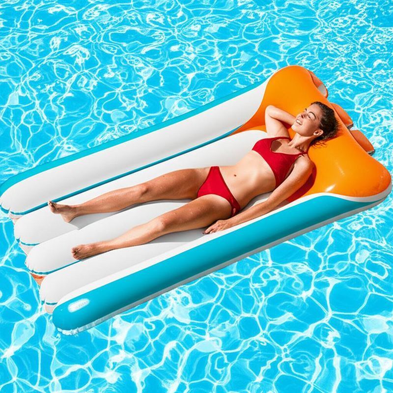 Customized Size Inflatable Pool Float Ideal for Pool Relaxation Offering Comfortable Design and Performance in Water