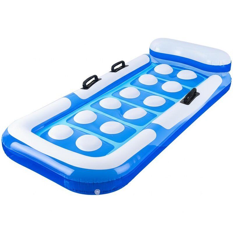 Capacity 1-2 Person Water Inflatable Float Durable PVC Construction Ideal for Leisure Floating on Lakes Rivers and Pools