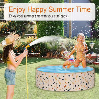 Foldable Dog Swimming Pool Small Dog Pet Indoor And Outdoor Cool Bath Tub