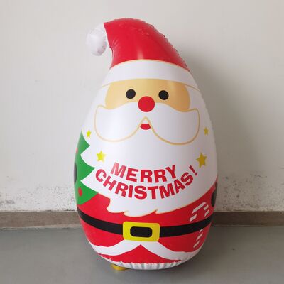 PVC Inflatable Christmas Solar Term Model, Santa Claus, Christmas Snowman LED Illuminated Untoppleable Figure